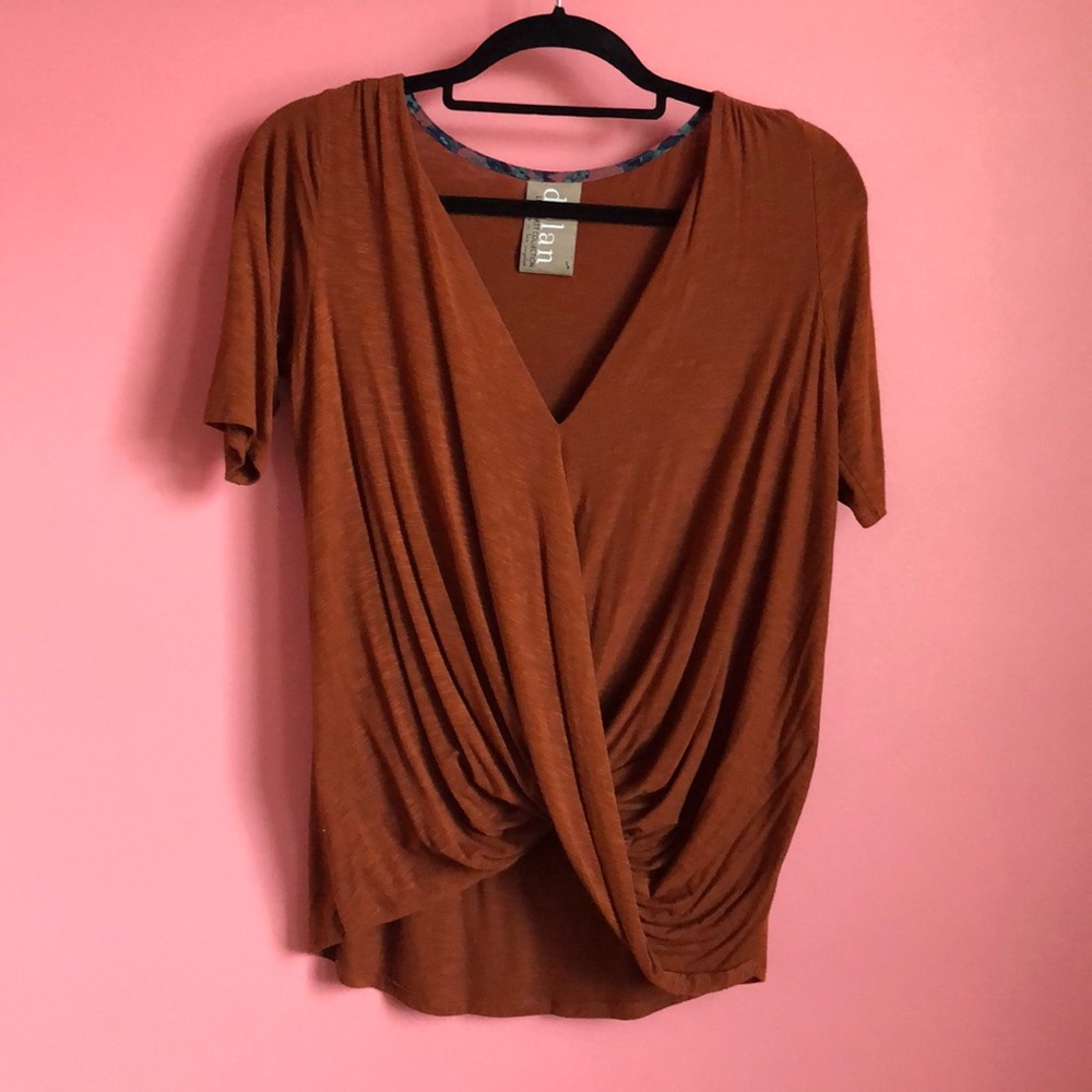 Anthropologie Dolan Wrap Top